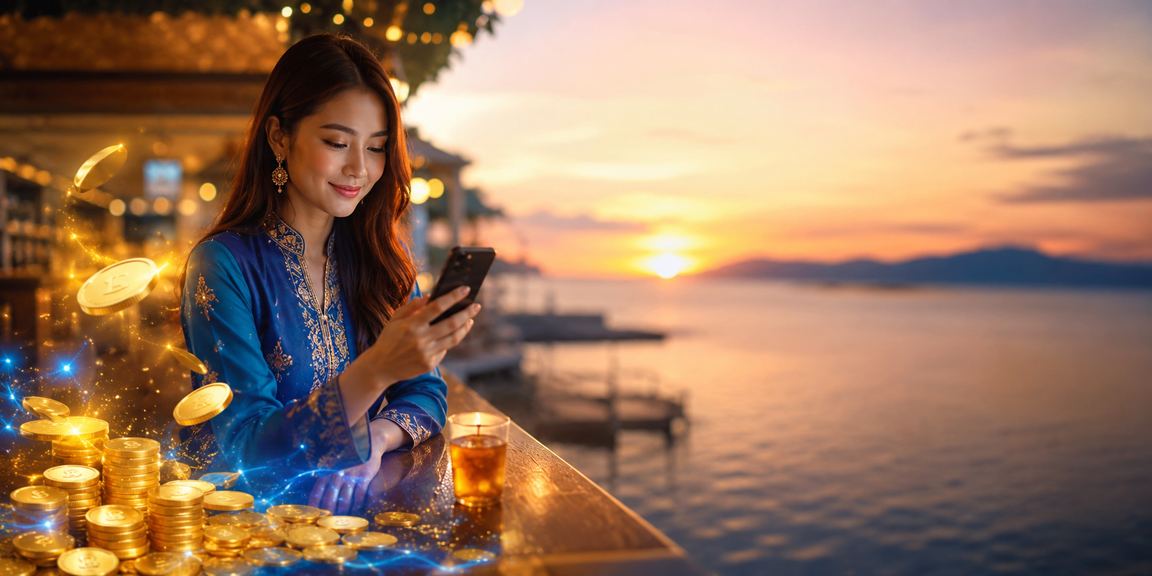 Mobile casino di Kota Kinabalu dengan pakaian tradisional
